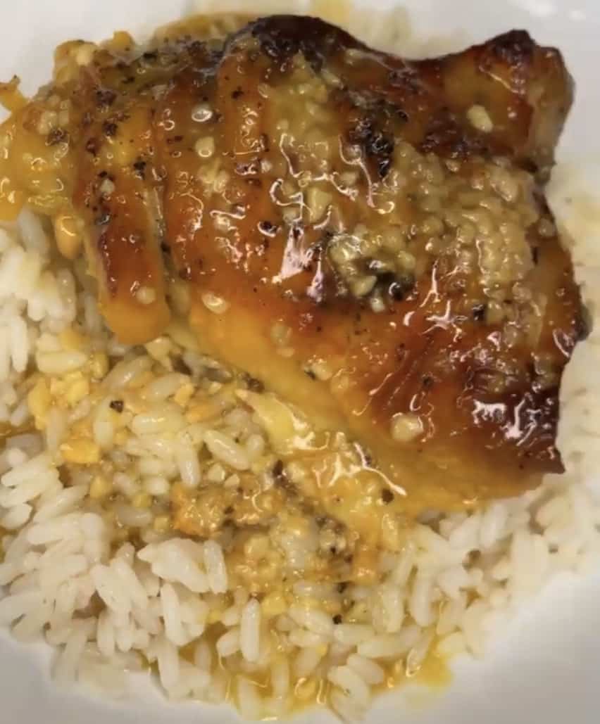 Oven Roasted Garlic Chicken