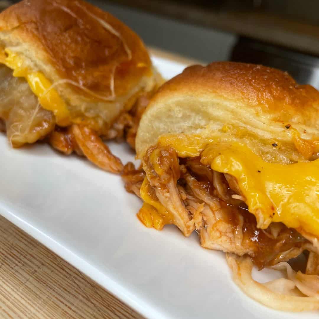 Spicy BBQ Chicken Sliders-image