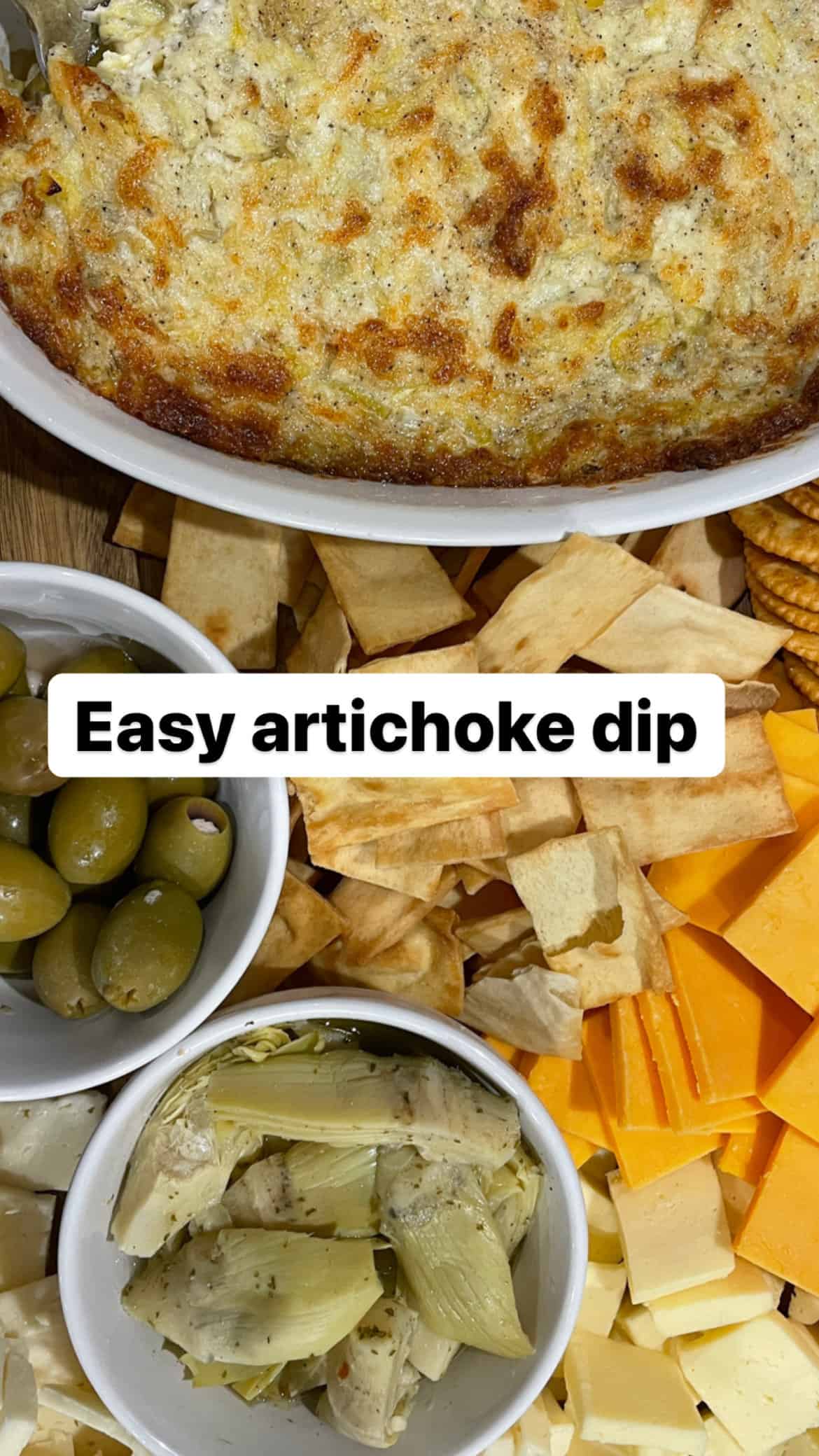 EASY BEST Artichoke Dip