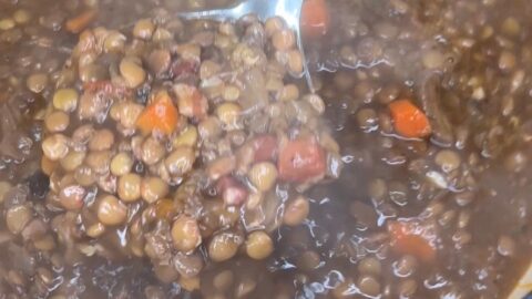 New Year Lentil Soup