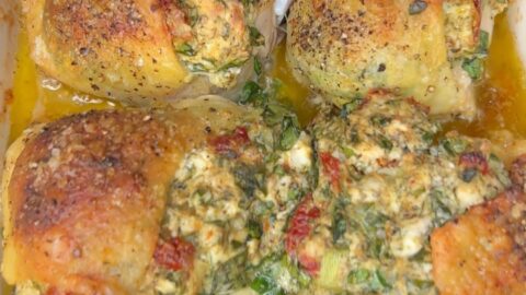 Stuffed chicken breast