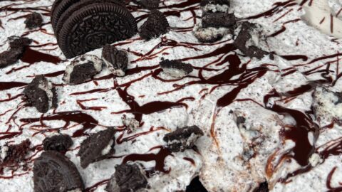 Oreo McFlurry Cake