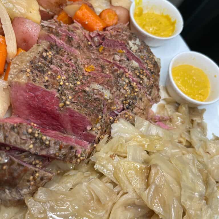 Crock Pot Corned Beef & Cabbage