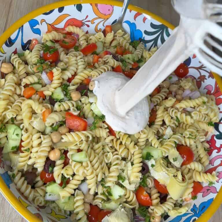 perfect beach pasta salad