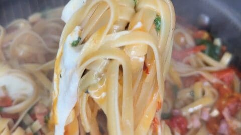 best tomato mozzarella pasta