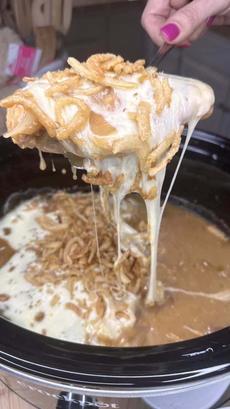 Crockpot French Onion Chicken 🧅