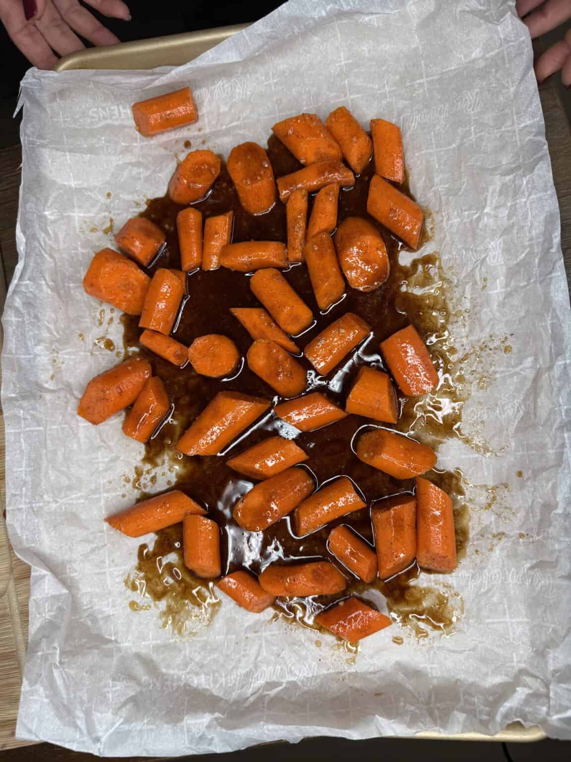 Honey Glazed Roasted Carrots - Melissa Jo Real Recipes