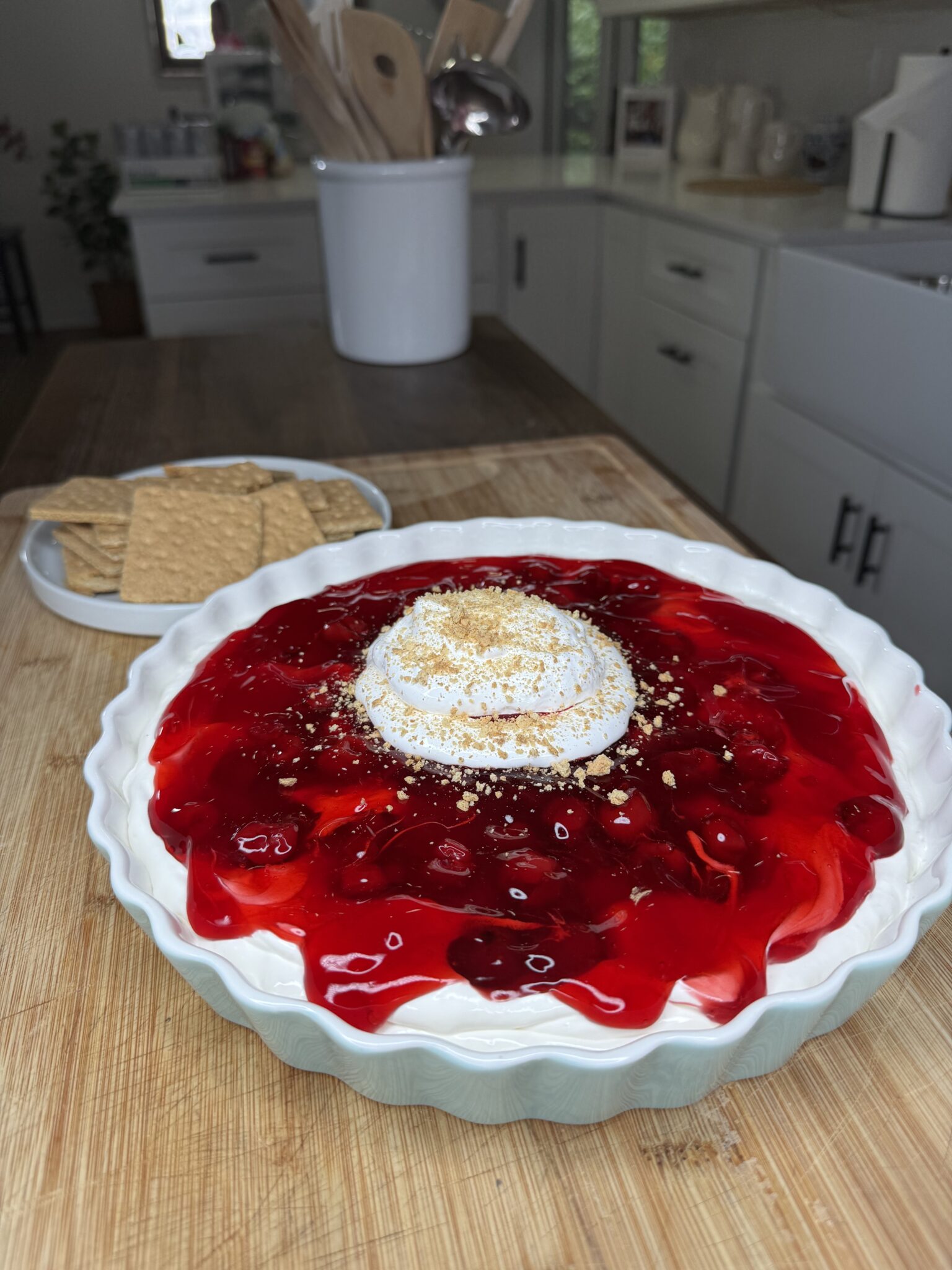 Cherry Pie Dip 🍒 - Melissa Jo Real Recipes