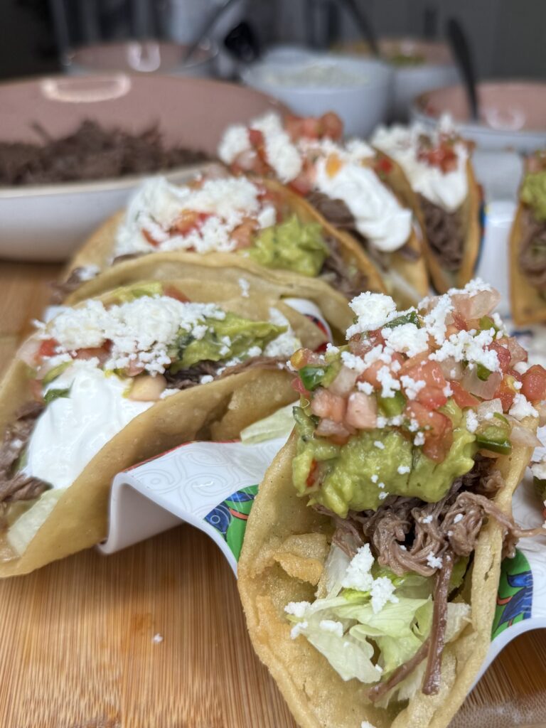 Carne Asada Crockpot Tacos 🌮