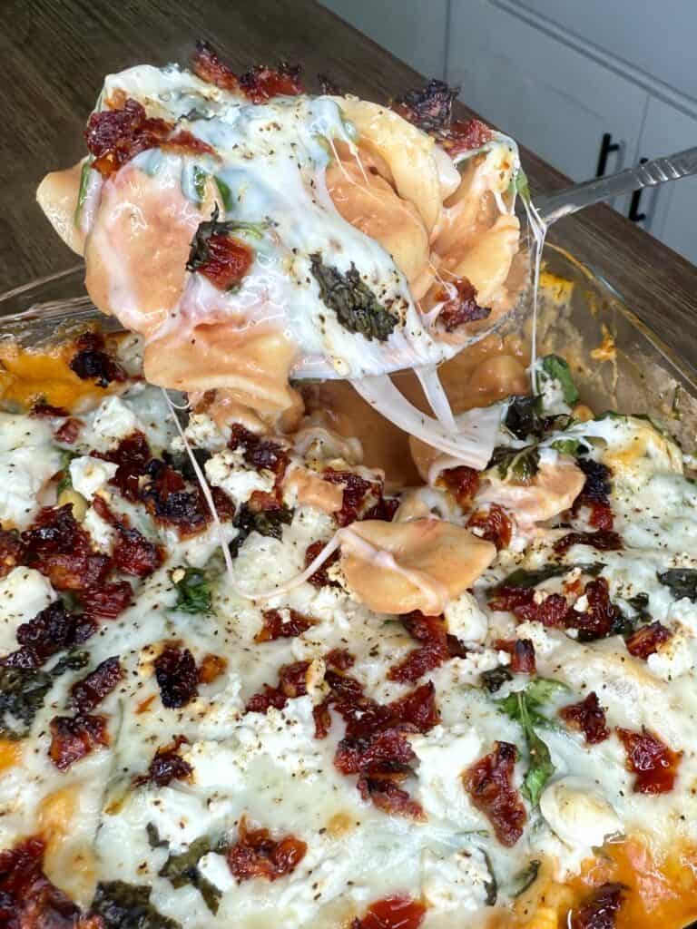 Trader Joe’s Tomato Feta Pasta Bake