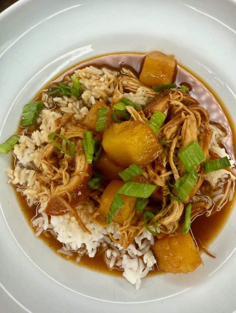Crockpot Pineapple Teriyaki Chicken 🍍