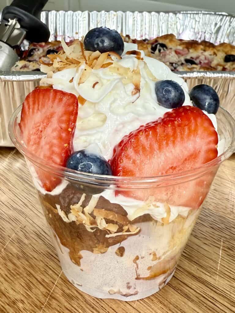 Coconut Pudding Cups To Go