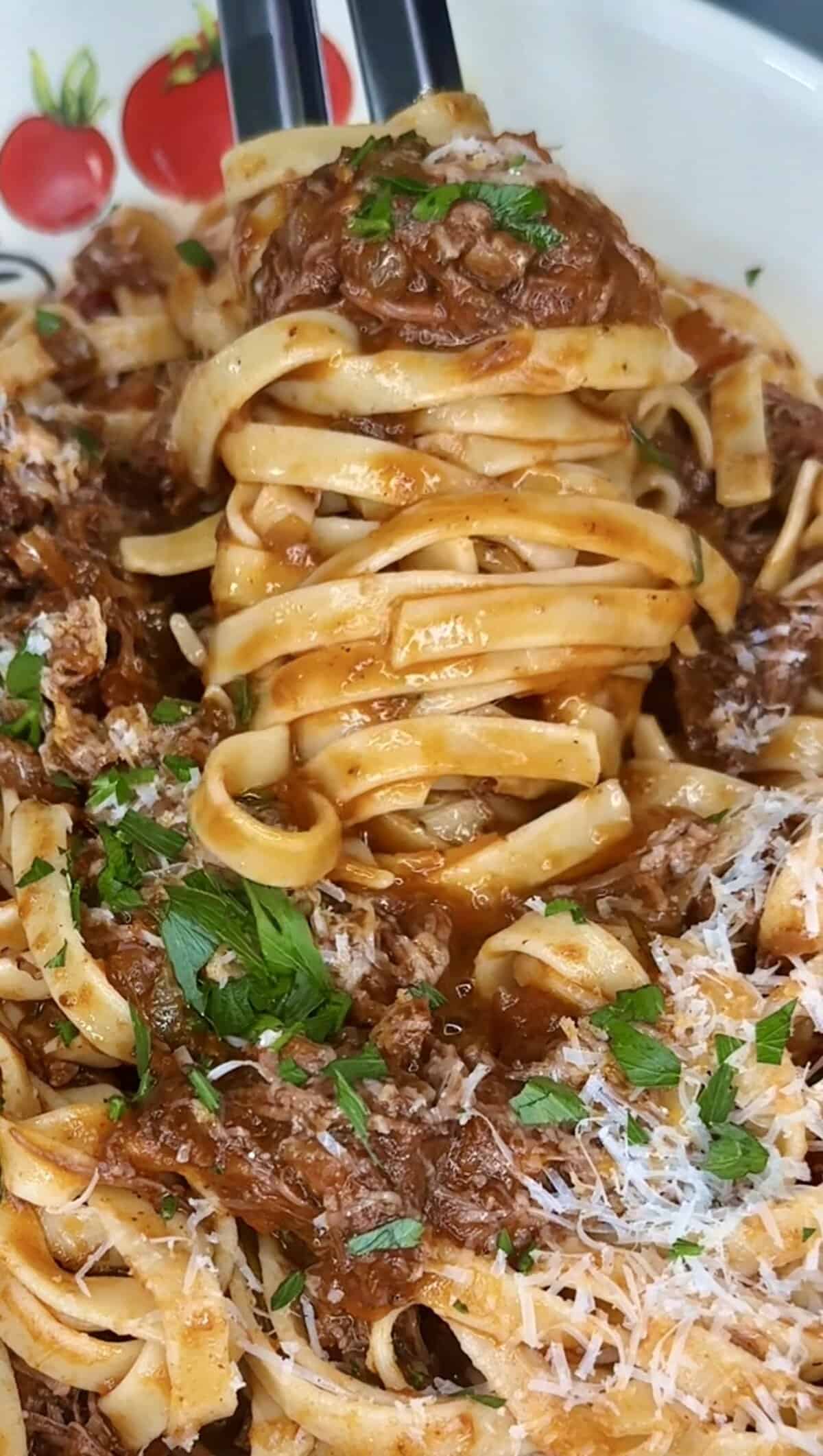 Slow-Cooked Short Rib Ragu