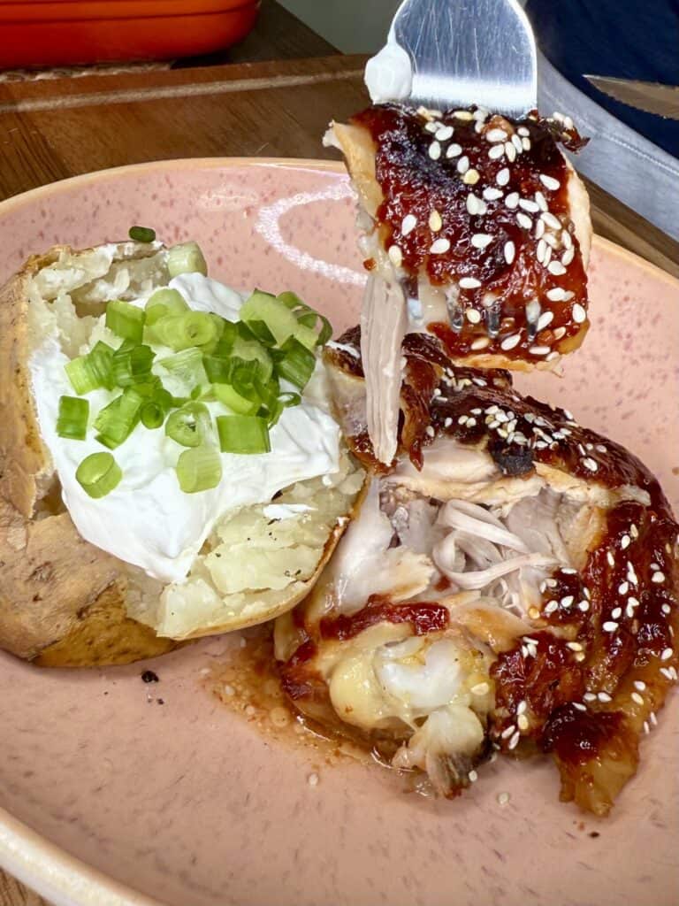Sticky Sweet Garlic Chicken