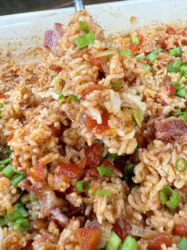 Oven Baked Smoky Tomato Rice