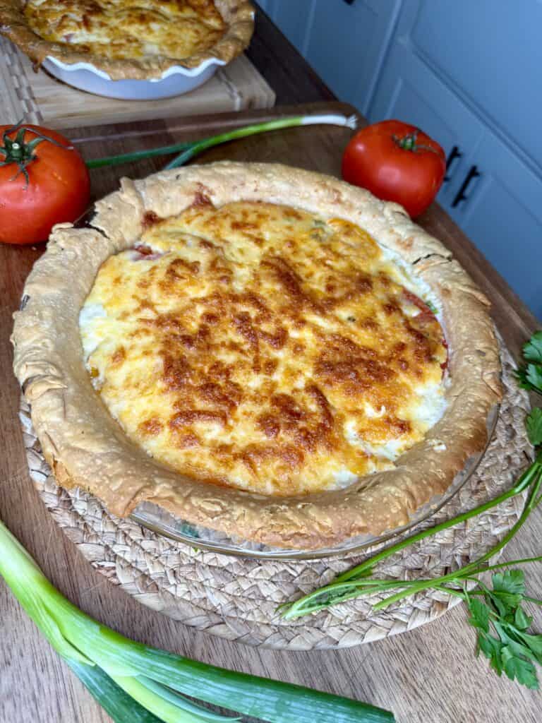 Fresh Italian Tomato Pie