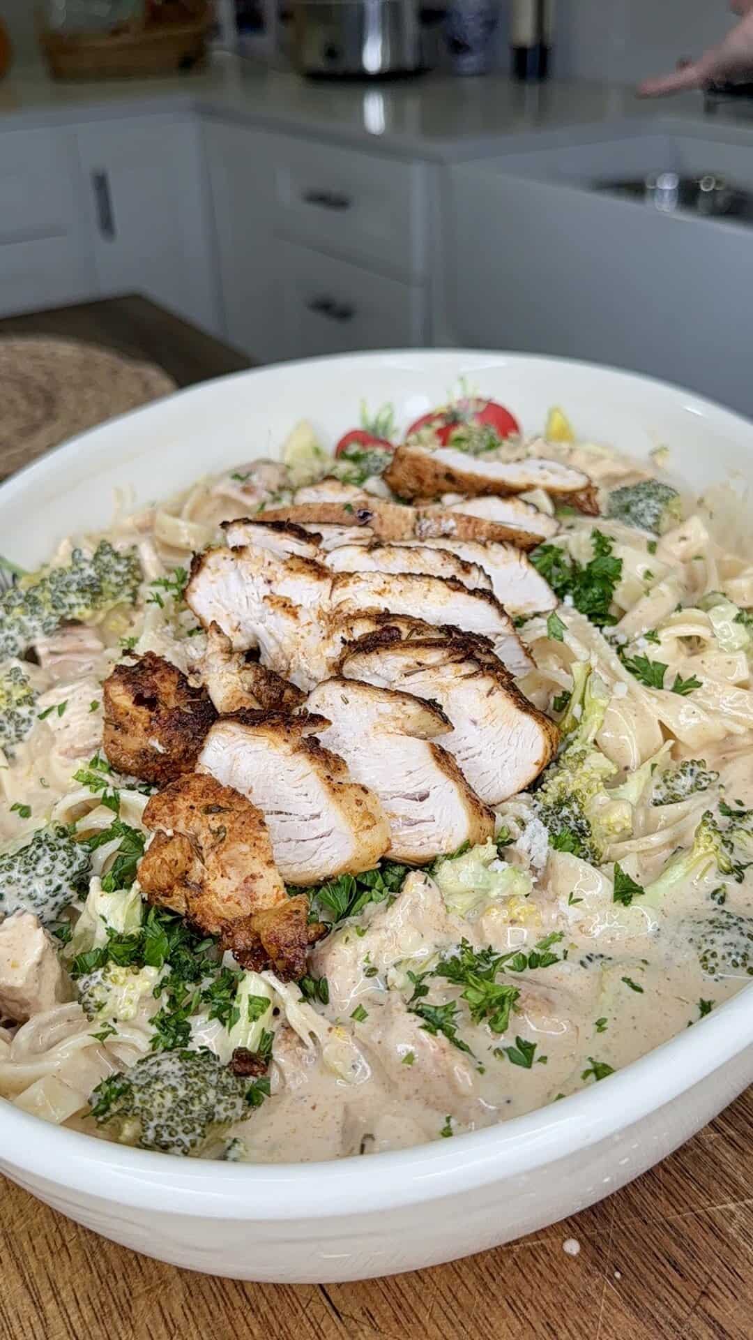 Cowboy Creamy Chicken Alfredo