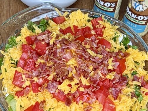 blt dip with cream cheese and ranch dressing BLT Dip