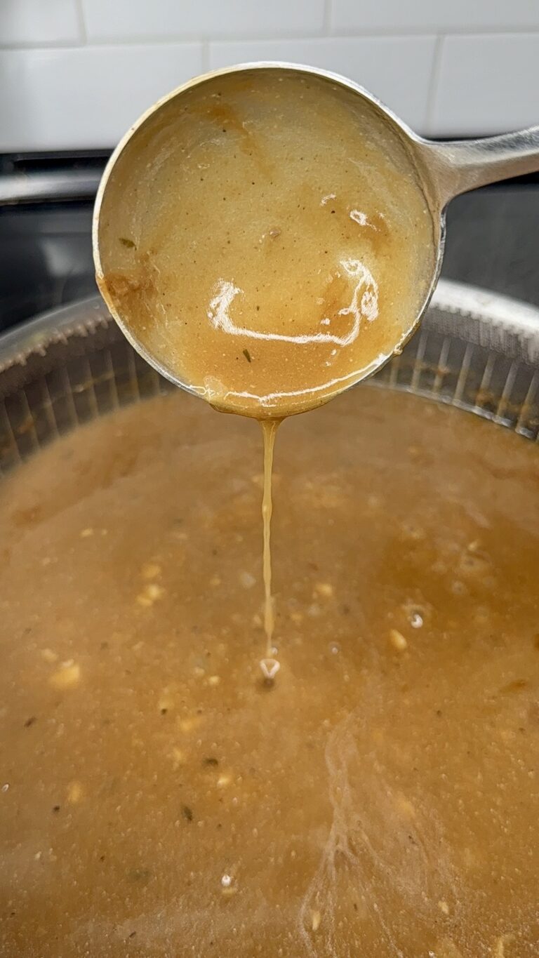Make Ahead Turkey Gravy