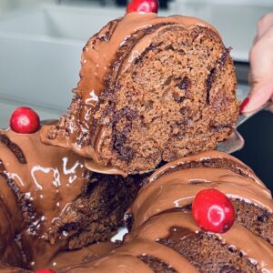 Moist Chocolate Chip Bundt Cake (With Cake Mix!) - Melissa Jo Real