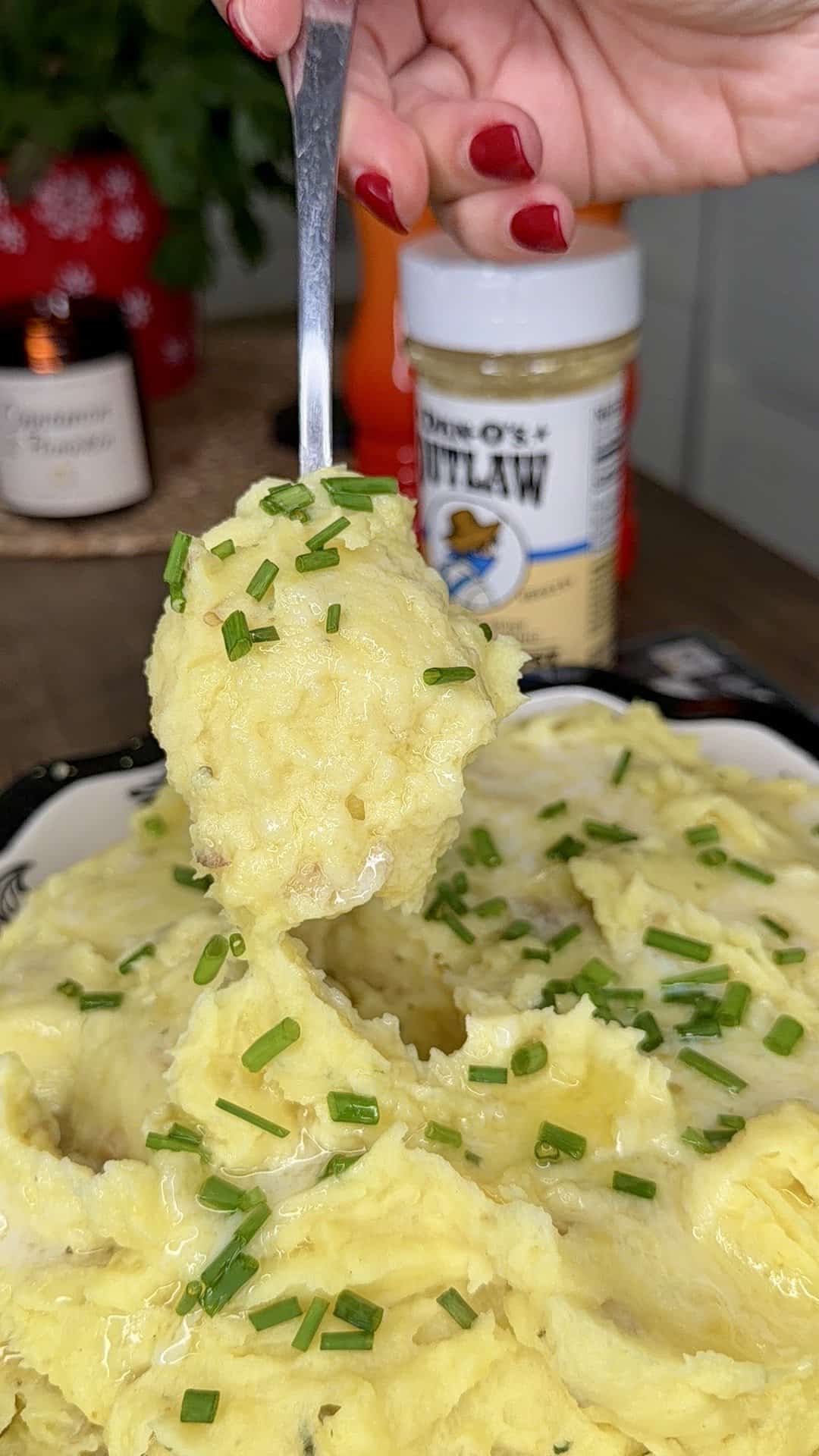 No Peel Perfect Mashed Potatoes